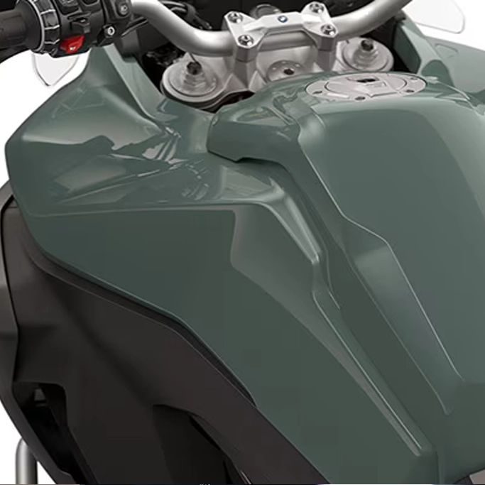 Écran TFT et commandes de la BMW Motorrad F 900 GS Adventure