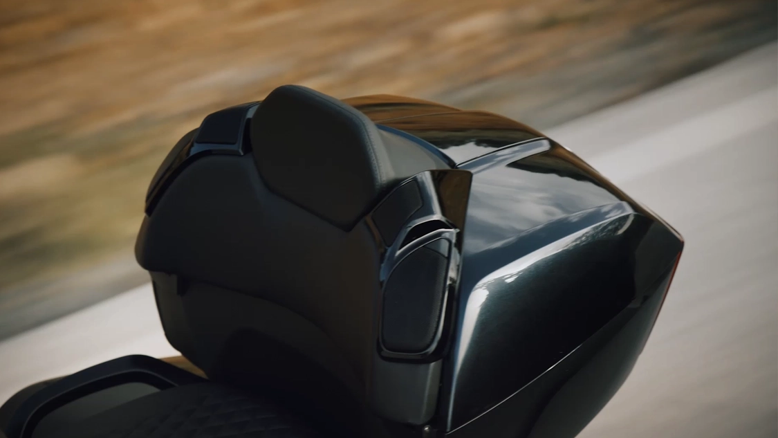 Selle confort et dossier passager de la BMW Motorrad K 1600 Grand America