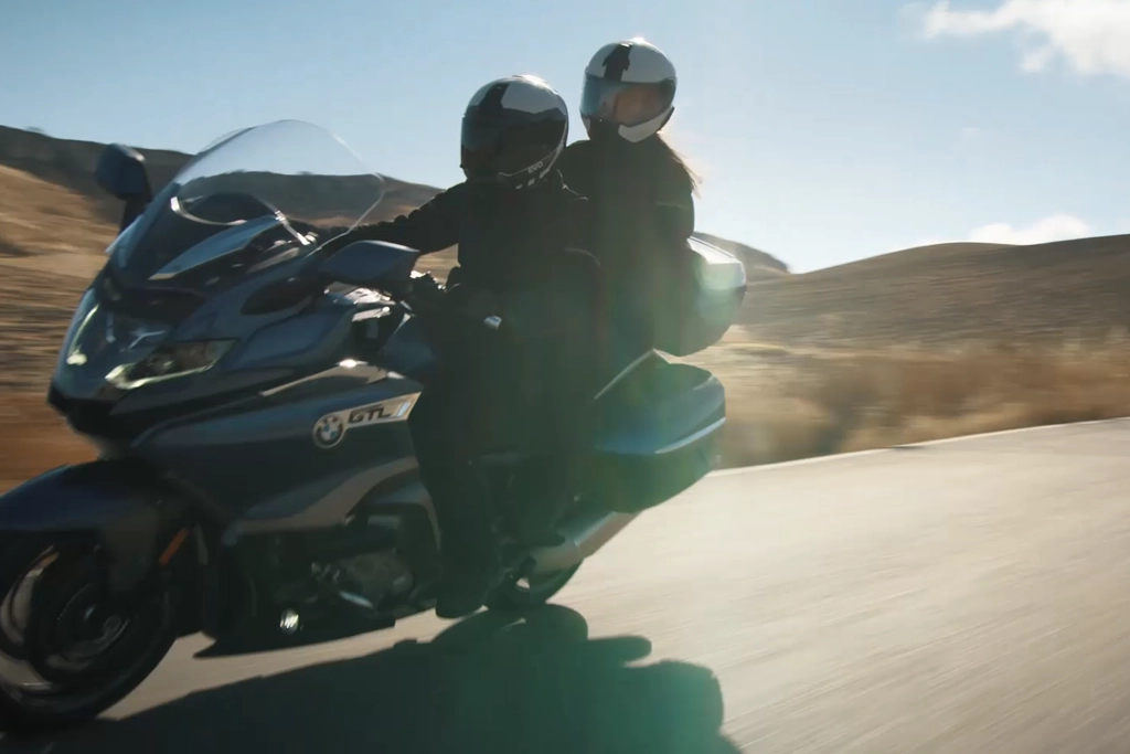 Tableau de bord numérique de la BMW Motorrad K 1600 GTL