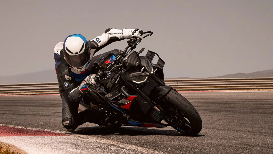 Tableau de bord TFT de la BMW M 1000 R