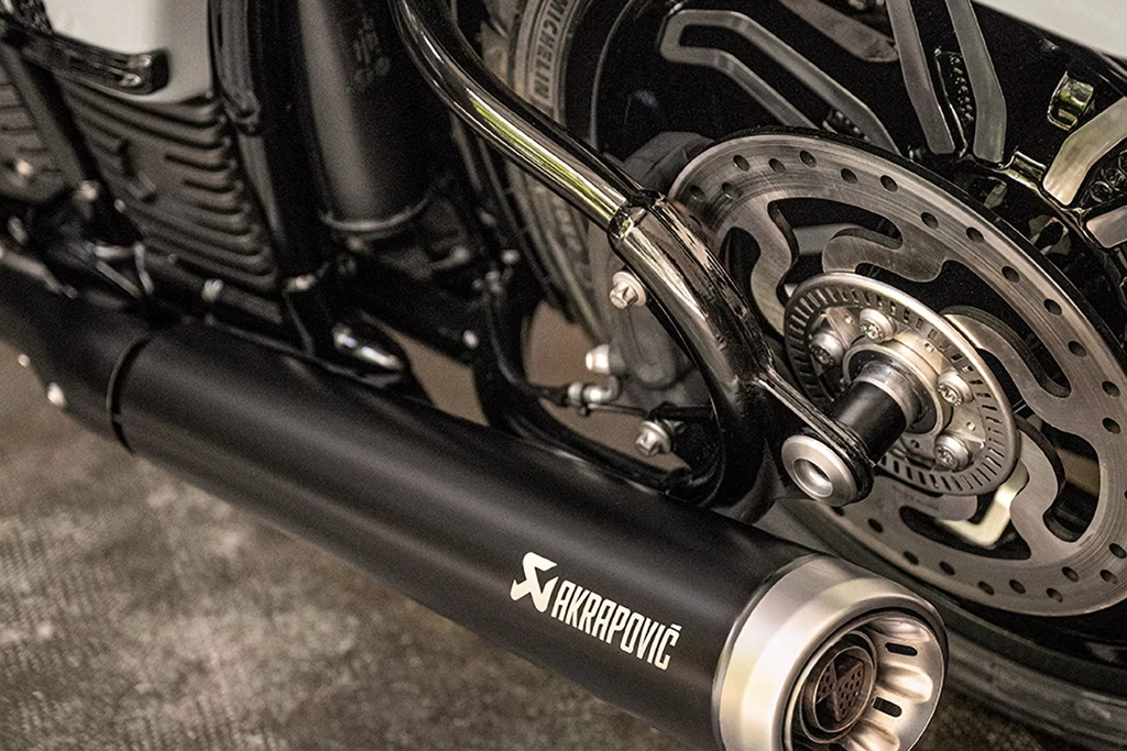 Détail du moteur boxer BMW Motorrad R 18