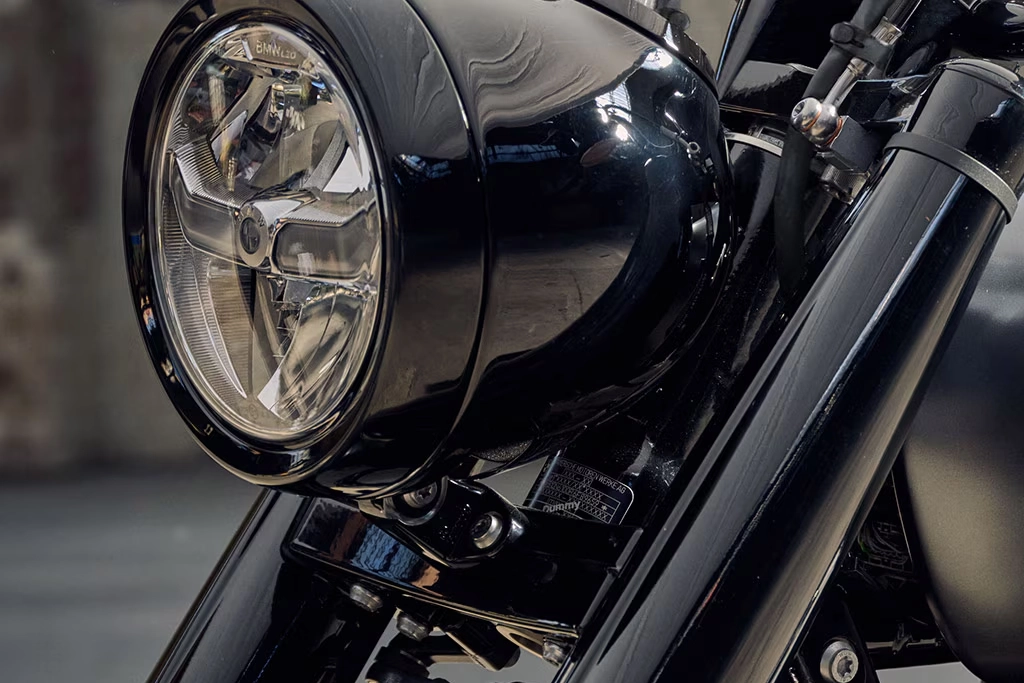 Détail du moteur boxer de la BMW Motorrad R 18 Roctane