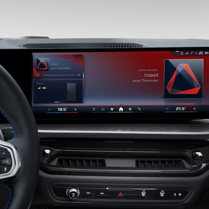 BMW Série 4 Coupé vue tableau de bord