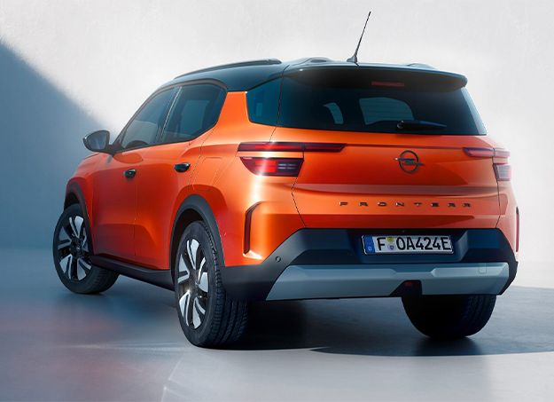 Vue arrière du Nouveau Frontera